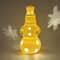 8" LED DIY Ceramic Snowman Décor by Make Market®